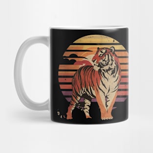 Cool Retro tiger vintage tiger tiger art Mug